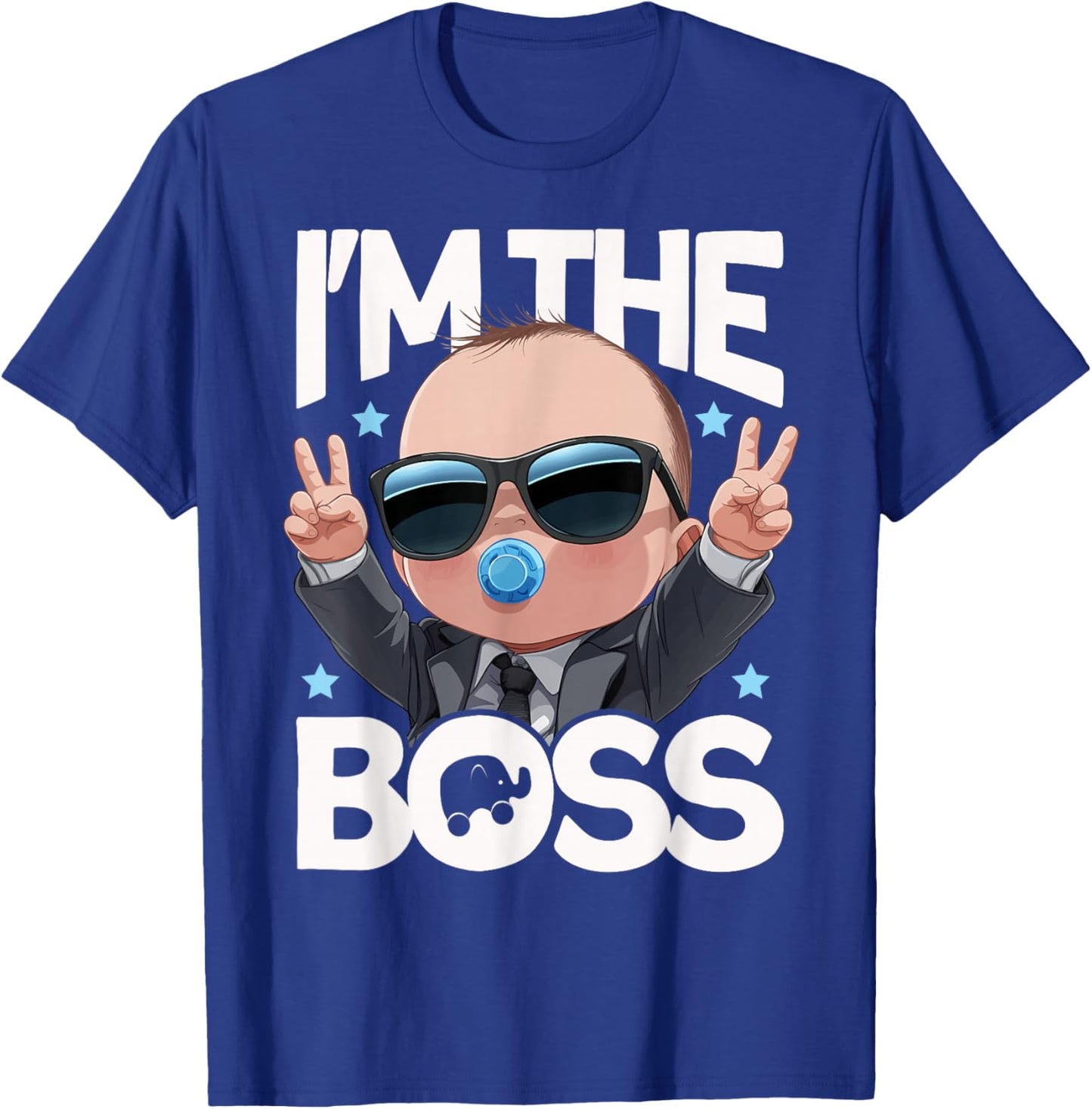 Baby Boss "I'm The Boss" Like A Boss Kids T-Shirt - T-Shirt | Royal