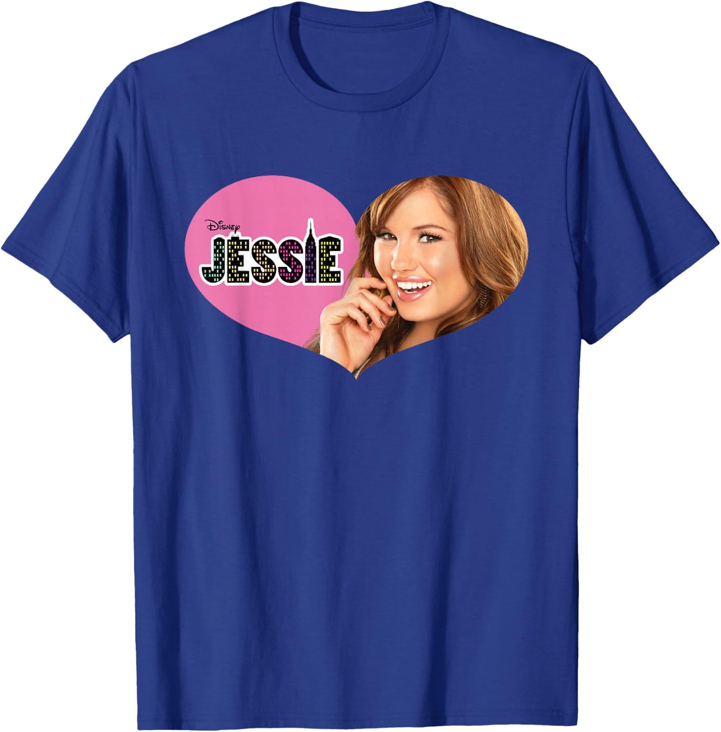Disney Channel Jessie Pink Heart T-Shirt - T-Shirt | Royal