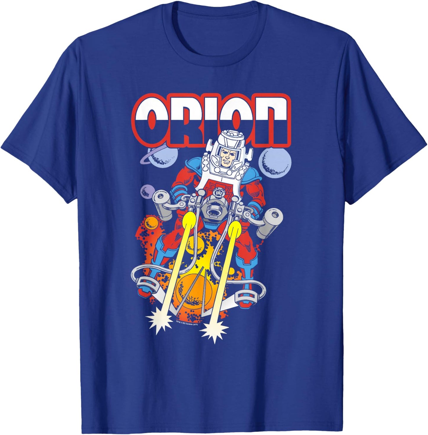 Justice League Orion T-Shirt - T-Shirt | Royal