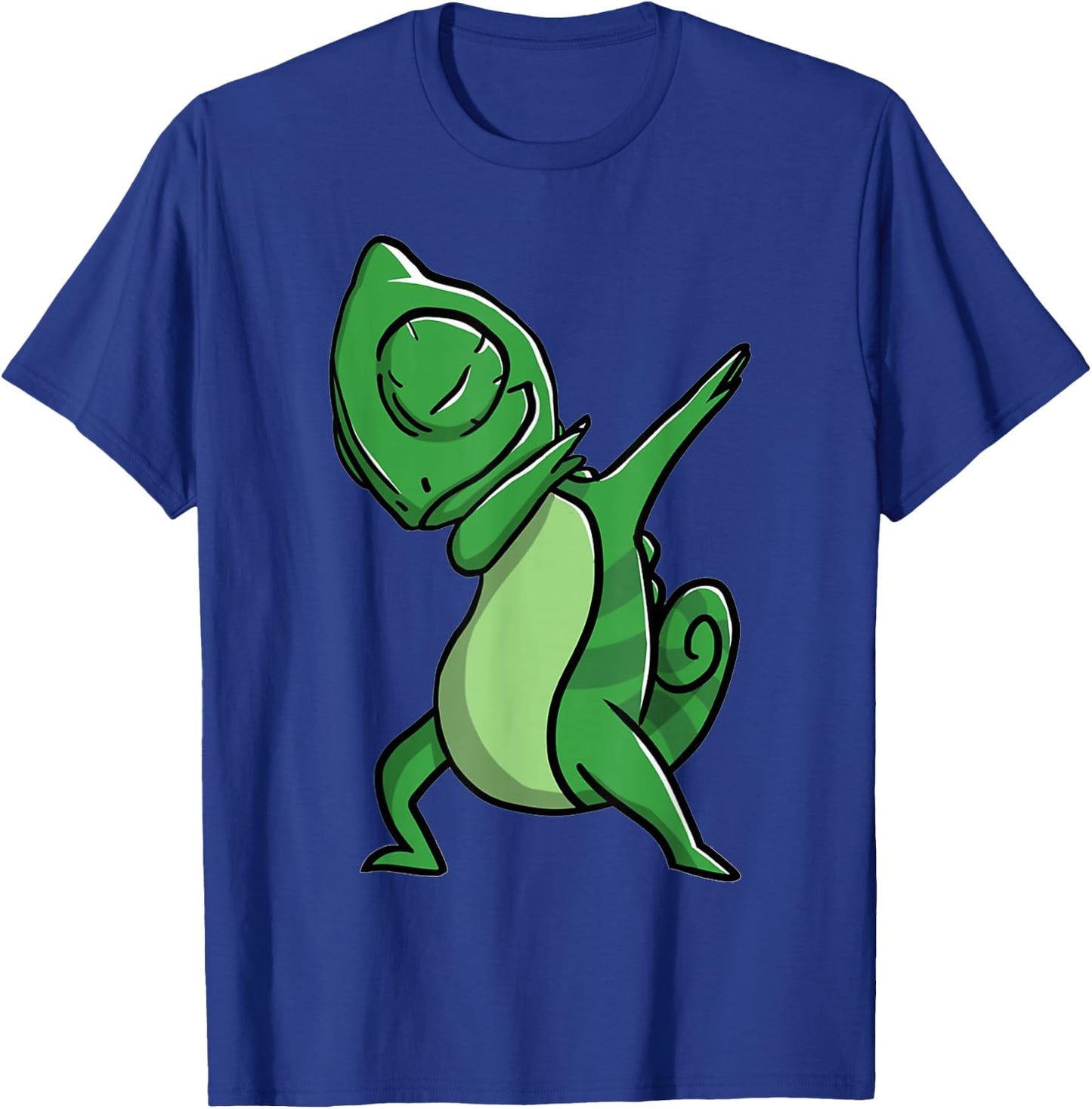 Dabbing Chameleon Kids Shirt Chameleon Youth T-Shirt - T-Shirt | Royal