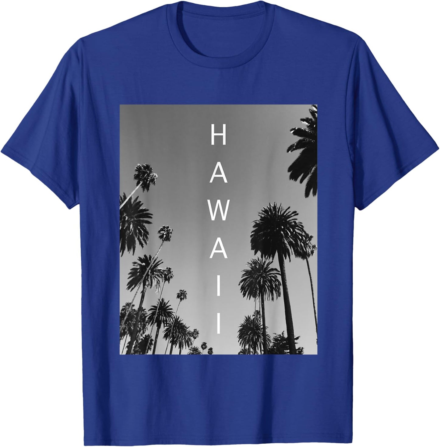 Hawaiian Shirts With Palm Trees Cool Hawaii Vacation GIfts T-Shirt - T-Shirt | Royal