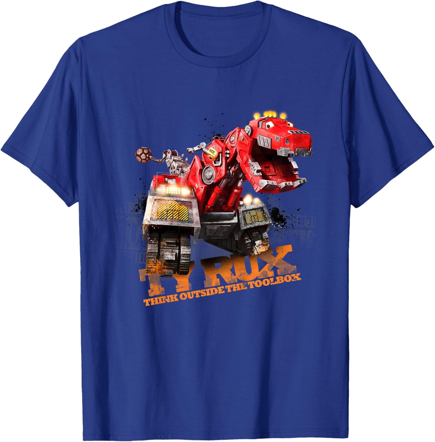 Kids DreamWorks Dinotrux - Ty Rux Action T-Shirt - T-Shirt | Royal