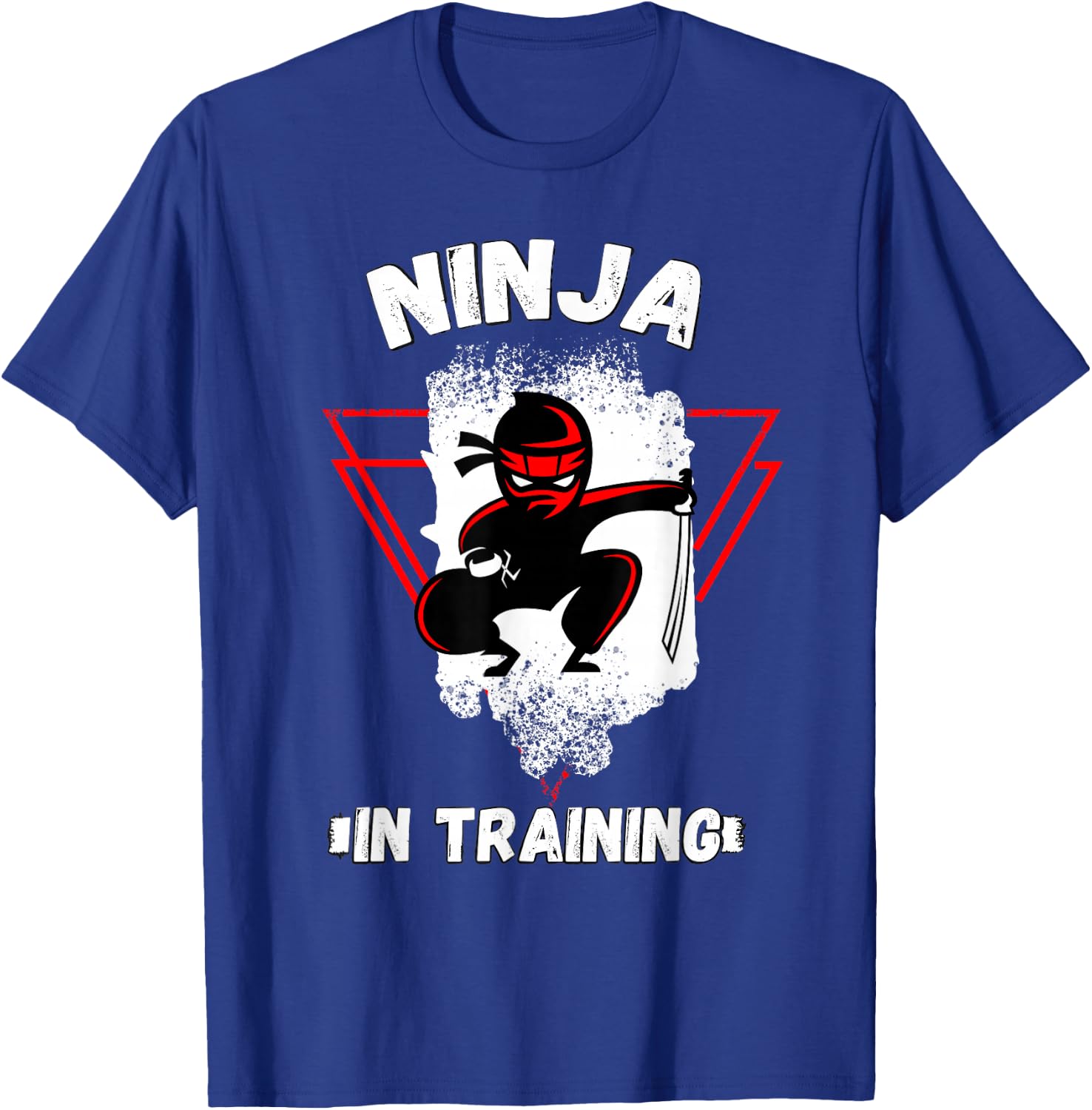 Ninja in Training - Perfect Ninja T Shirt for Kids & Adults T-Shirt - T-Shirt | Royal