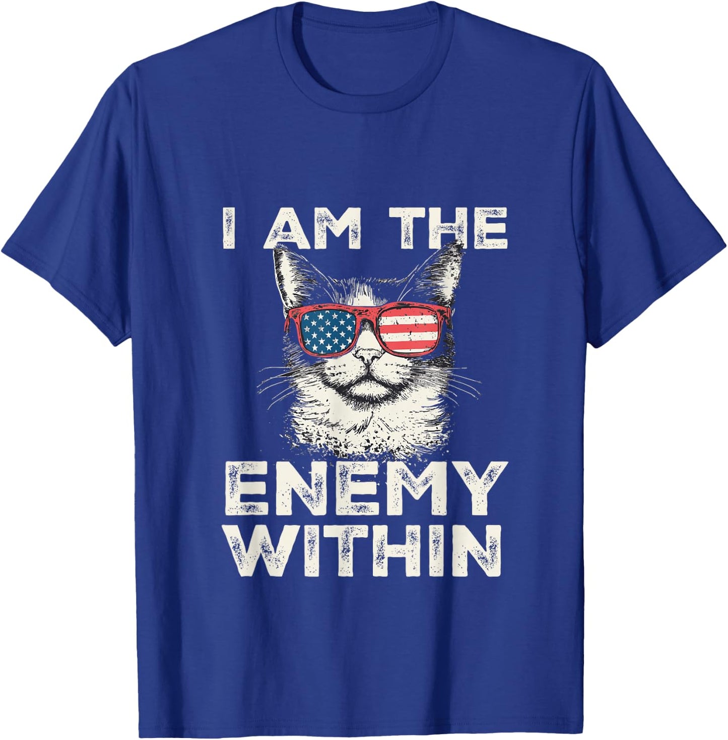 I Am The Enemy Within T-Shirt - T-Shirt | Royal