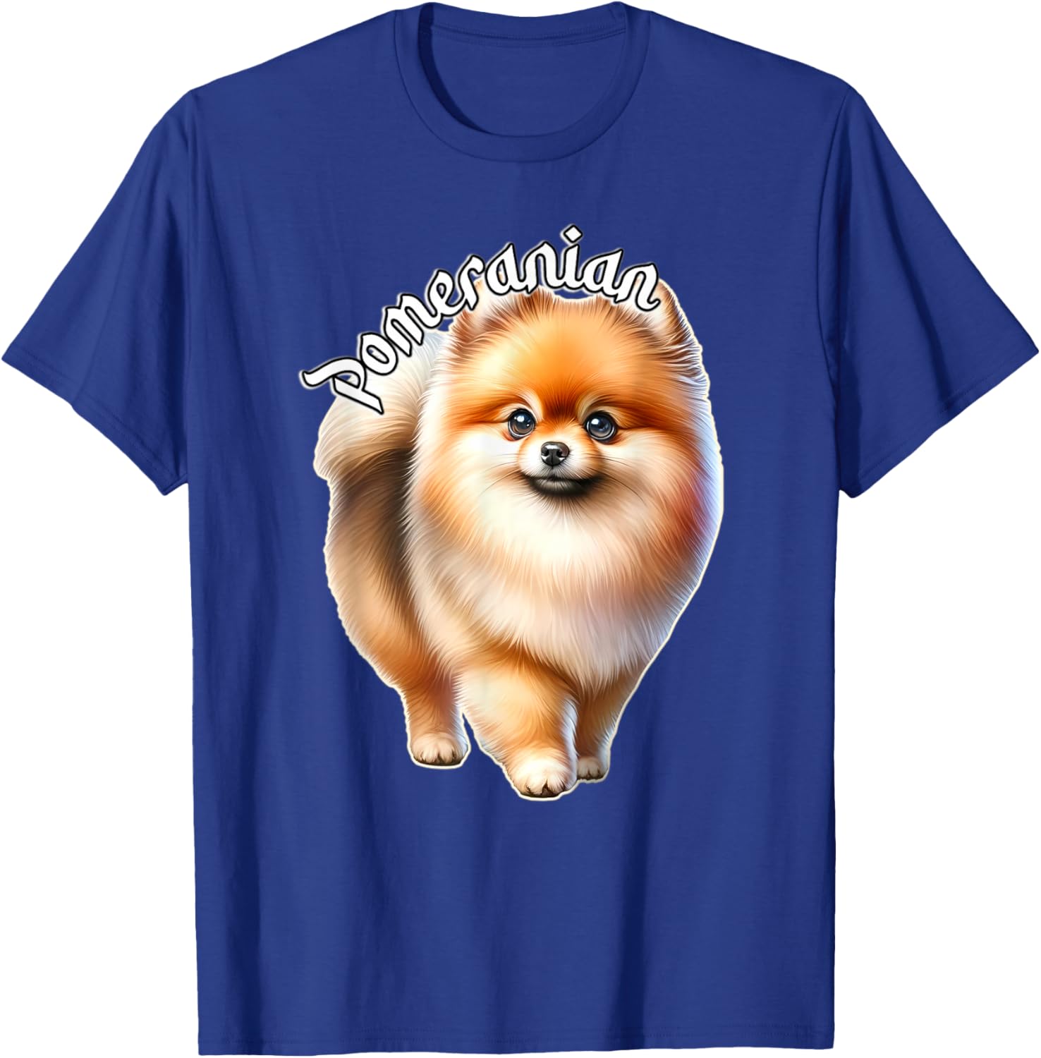 Pomeranian x Cute Pomeranian Dog T-Shirt - T-Shirt | Royal