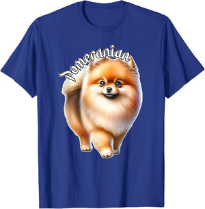 Pomeranian x Cute Pomeranian Dog T-Shirt - T-Shirt | Royal