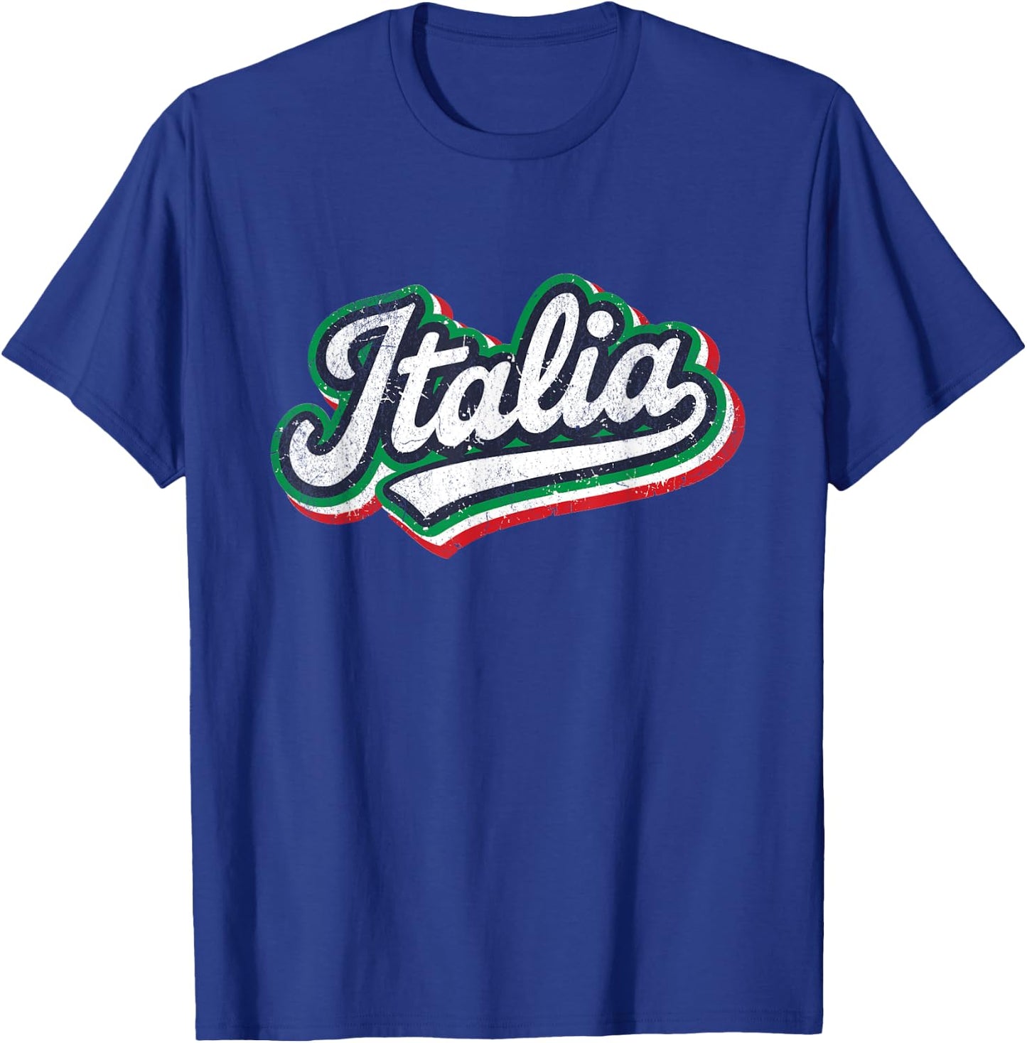 Italia Flag Italian Italy Italiano Souvenir Family Heritage T-Shirt - T-Shirt | Royal