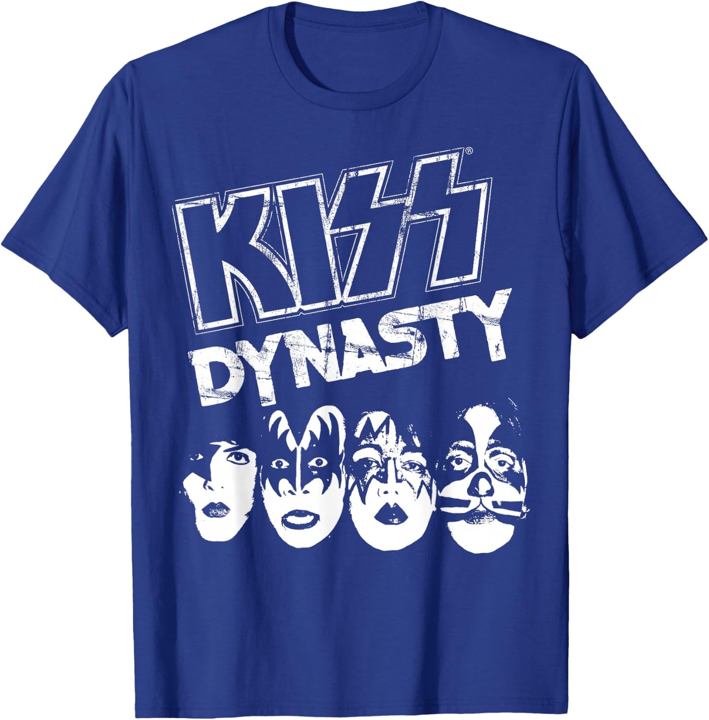 KISS Dynasty - Men's Black Classic Fit Short Sleeve - Size S T-Shirt - T-Shirt | Royal