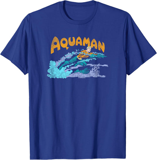 Aquaman Aqua Swim T-Shirt - T-Shirt | Royal
