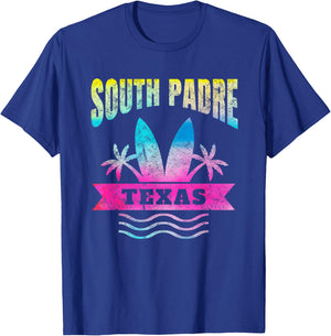 South Padre Island Texas Vacation T-Shirt - T-Shirt | Royal