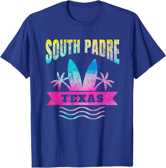 South Padre Island Texas Vacation T-Shirt - T-Shirt | Royal