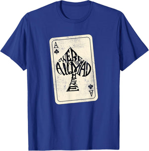 Ace of Spades We're All Mad Here Alice in Wonderland T-Shirt - T-Shirt | Royal