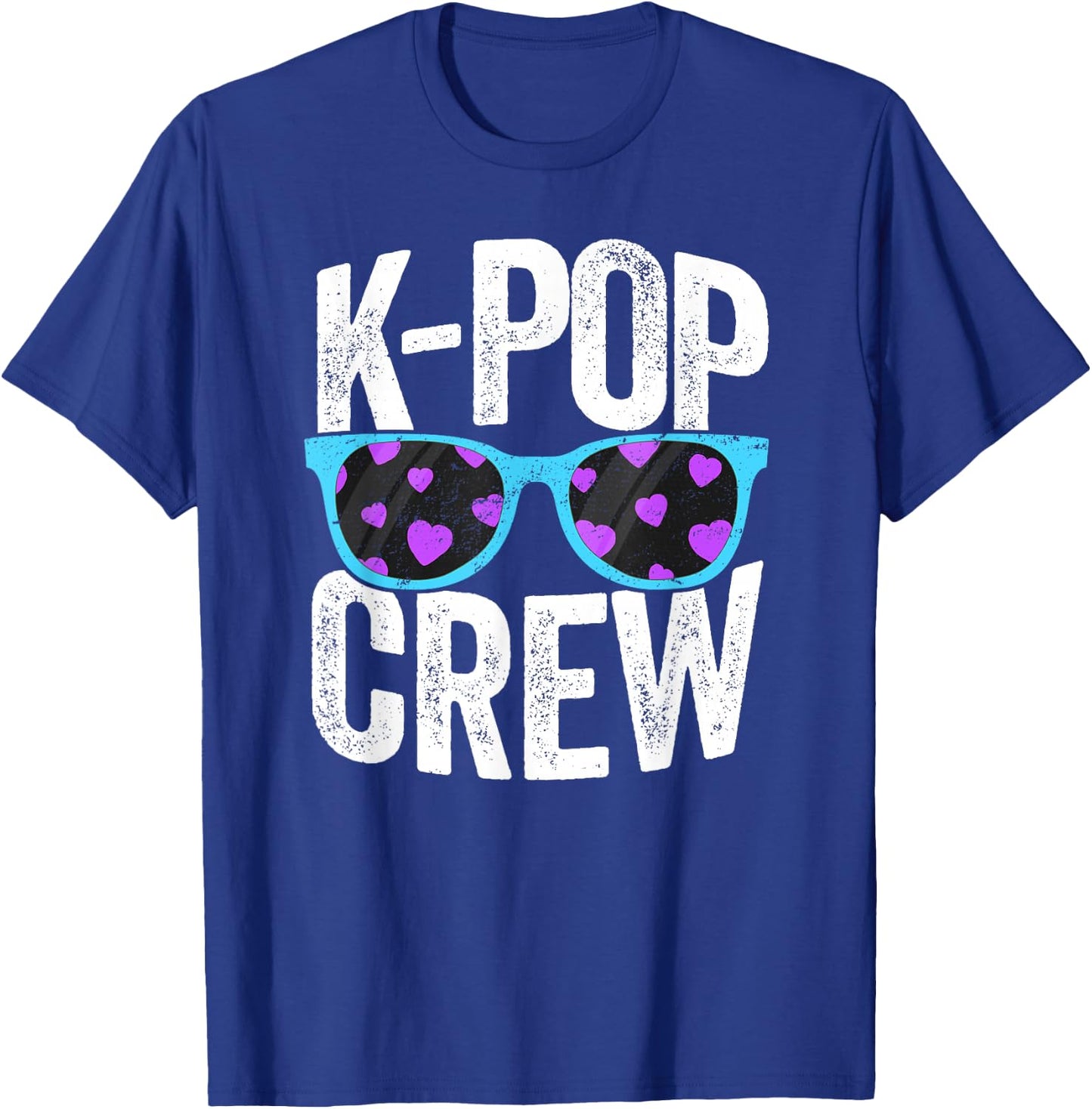 K-Pop Crew K-Pop Korean Korea Boy Band Group Merch T-Shirt - T-Shirt | Royal