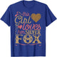 Silver Fox Shirt Gift Present T-Shirt - T-Shirt | Royal