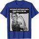 She's beauty she's grace she'll punch you in the face T-Shirt - T-Shirt | Royal