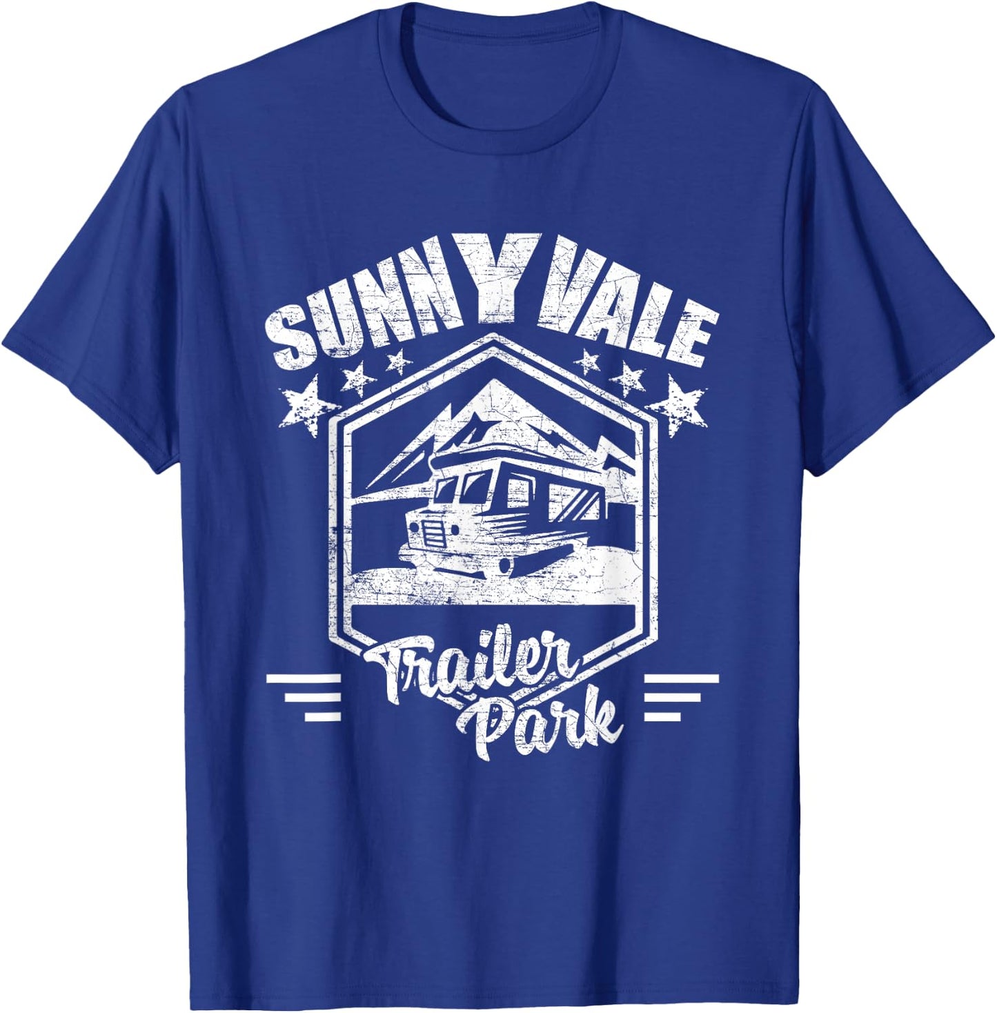 Sunnyvale Trailer Park T-Shirt - T-Shirt | Royal