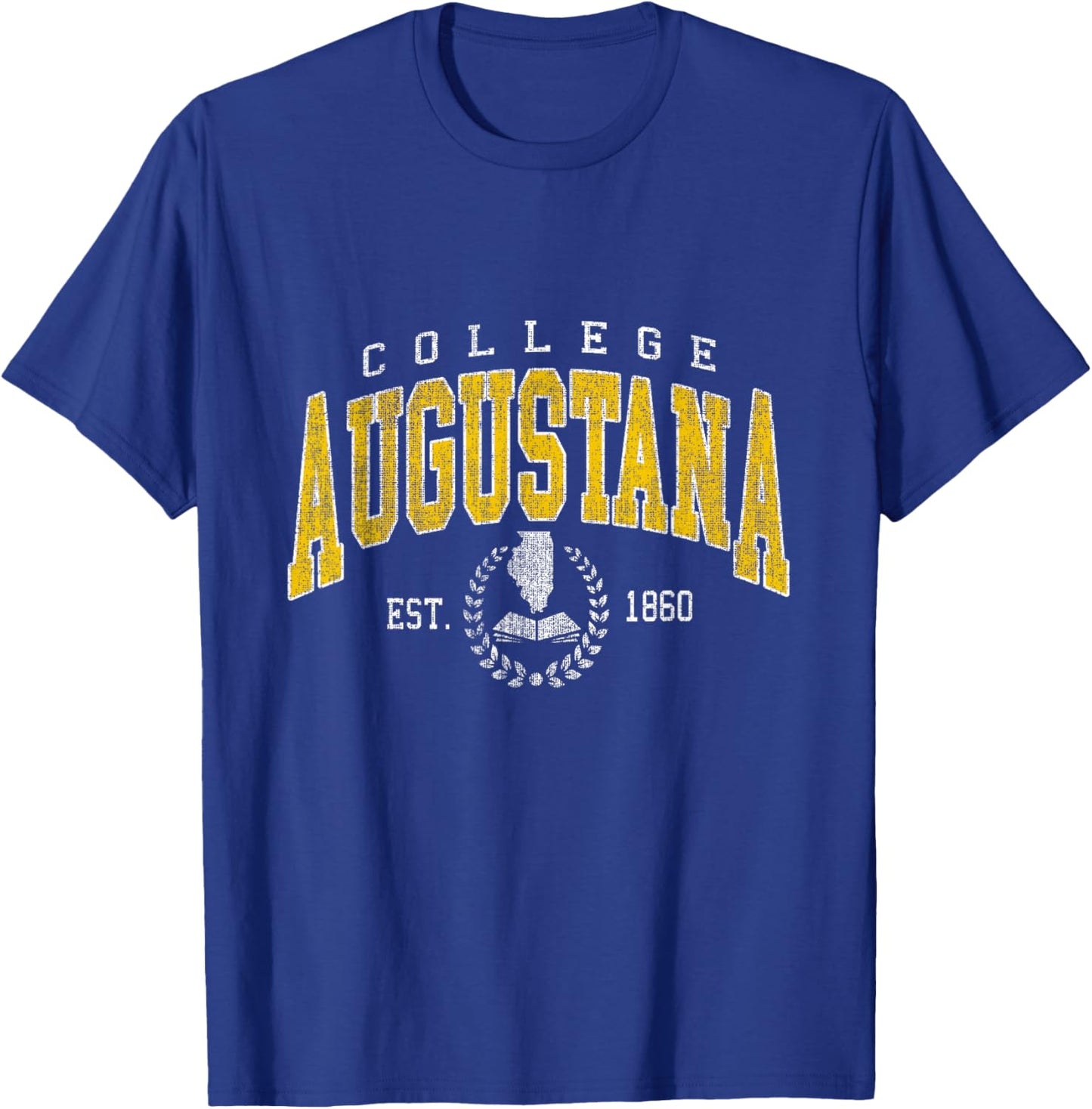 Augustana Institute of Technology Arch Retro Women T-Shirt - T-Shirt | Royal