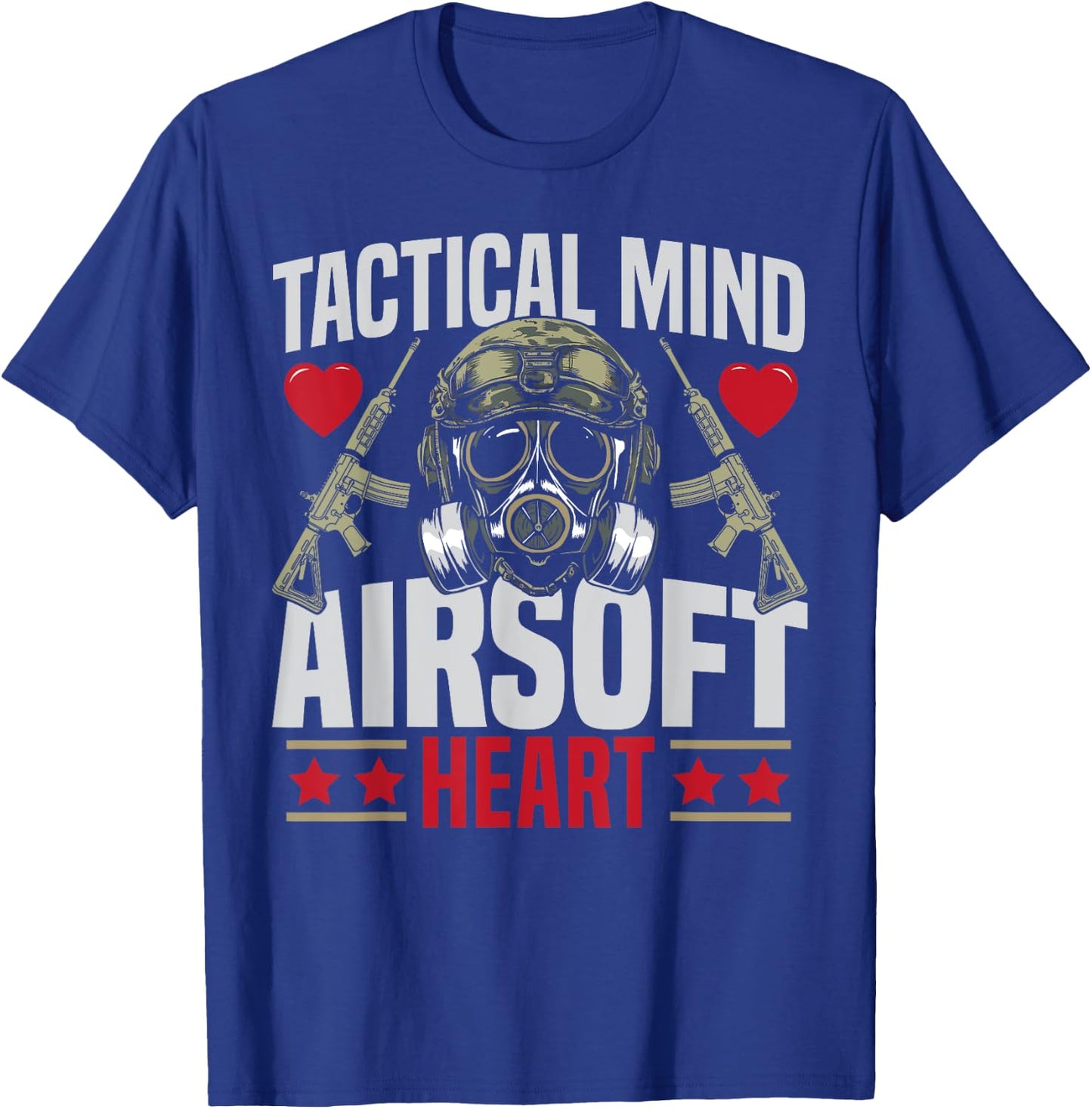 Airsoft Gear Team-Based Shooting Combat I Like Airsoft T-Shirt - T-Shirt | Royal