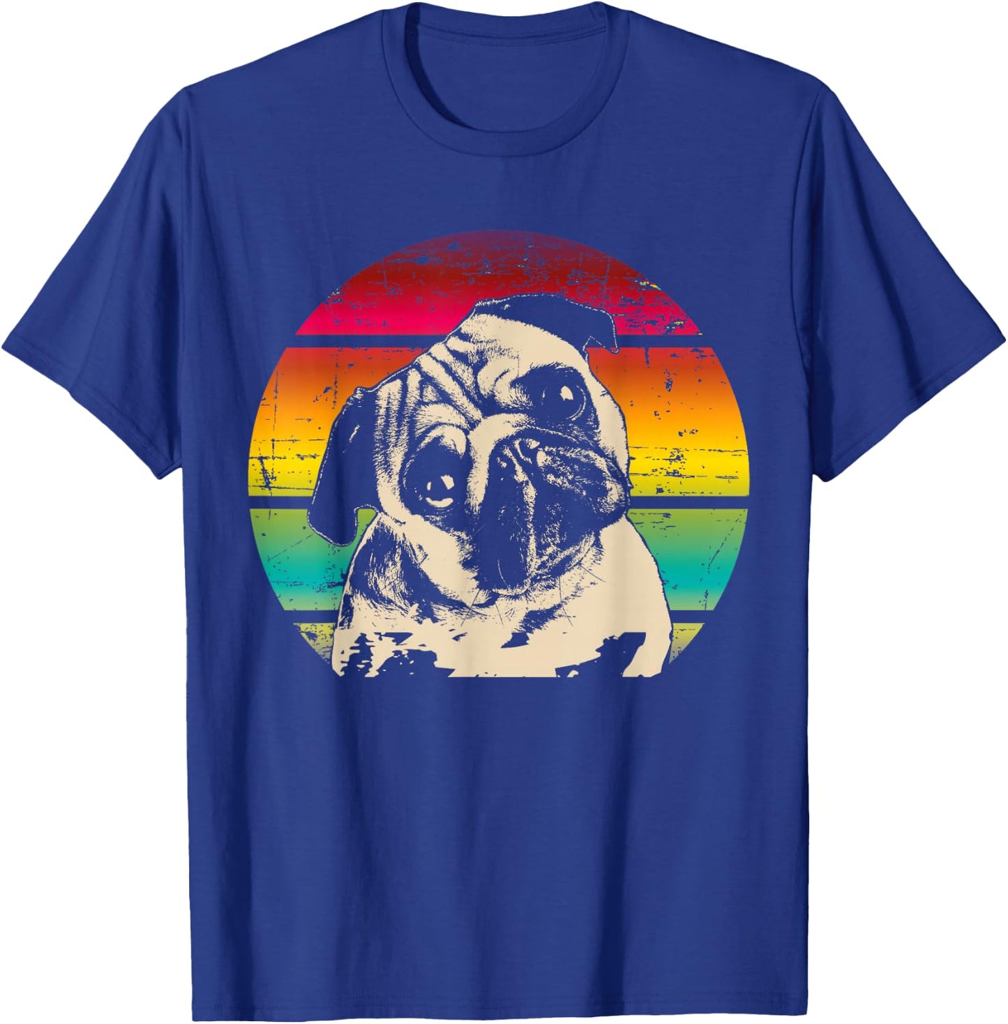 Pug Pug T-Shirt - T-Shirt | Royal