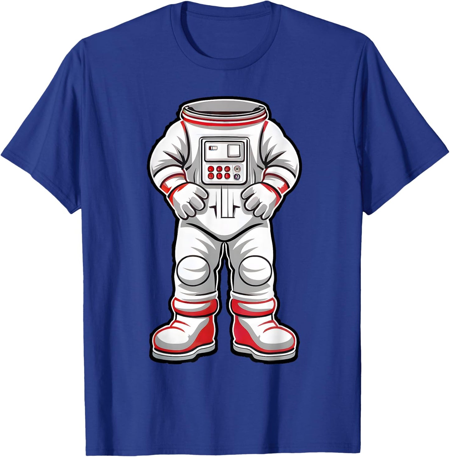 Astronaut Costume Cosplay Halloween Kids Birthday Space T-Shirt - T-Shirt | Royal