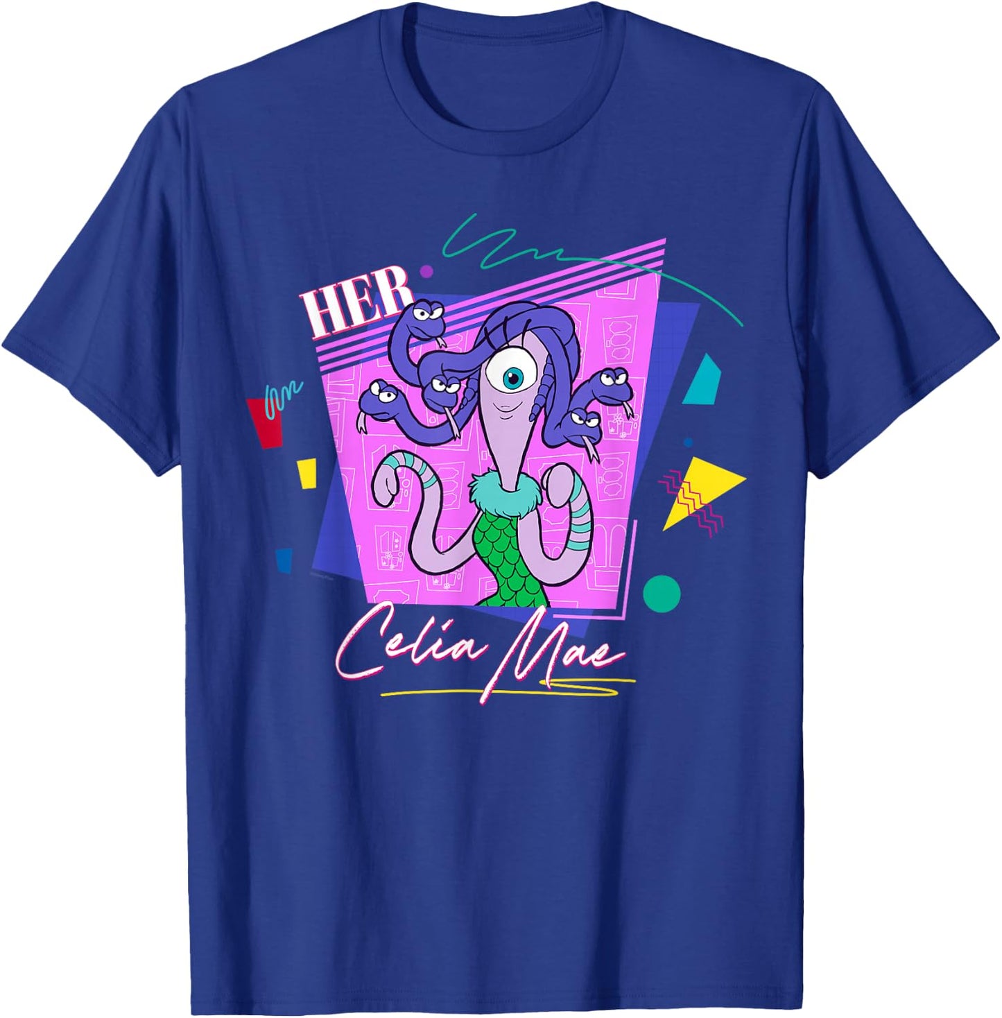 Disney and Pixar’s Monsters, Inc. Couples Matching Her Celia T-Shirt - T-Shirt | Royal