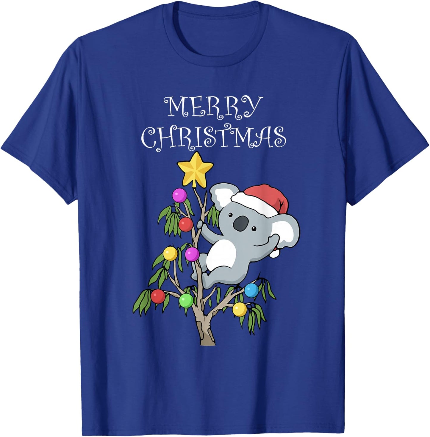 Koala Christmas T-Shirt - T-Shirt | Royal