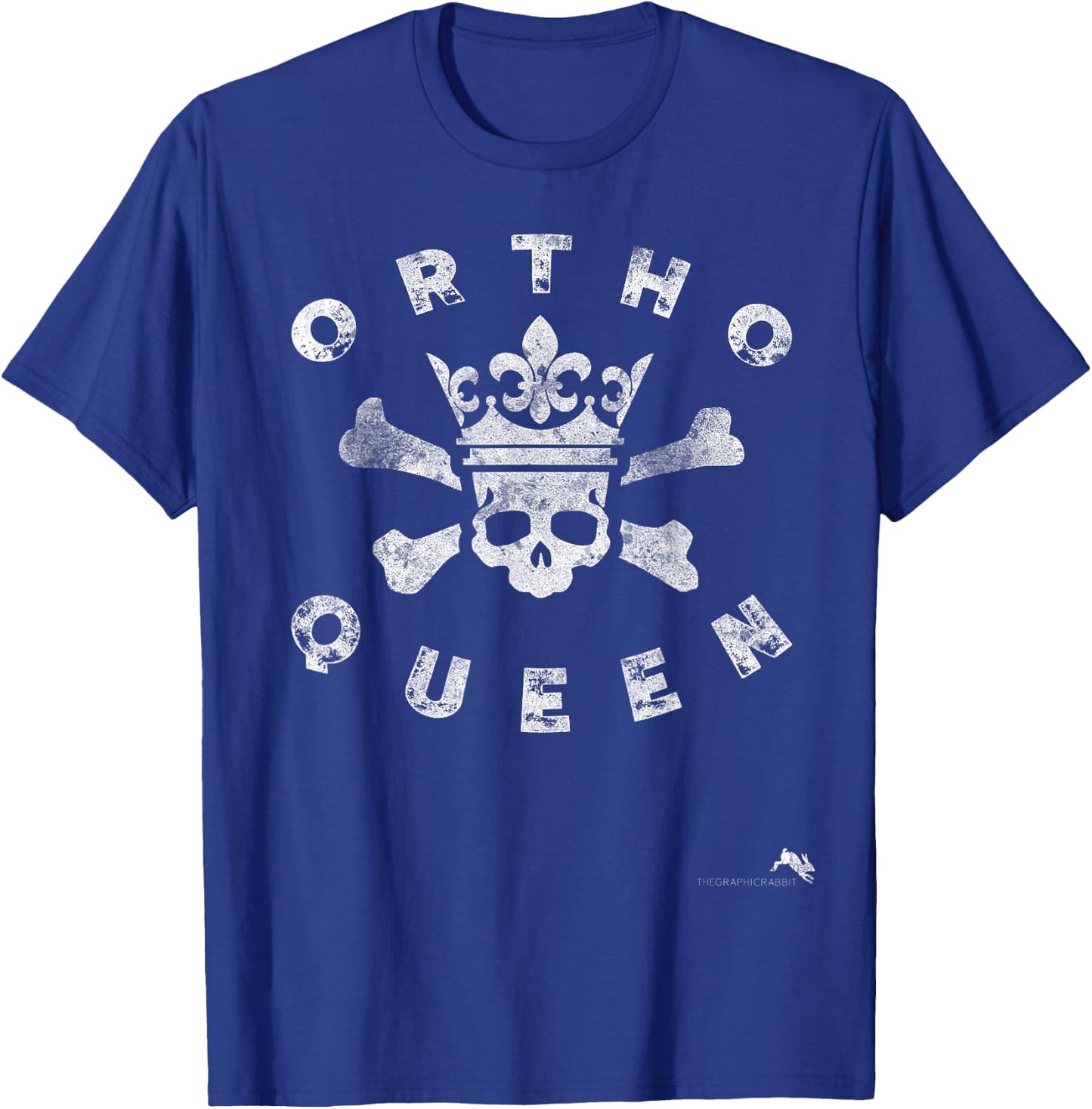 Ortho Queen - Nurse & Surgical Tech T-Shirt - T-Shirt | Royal