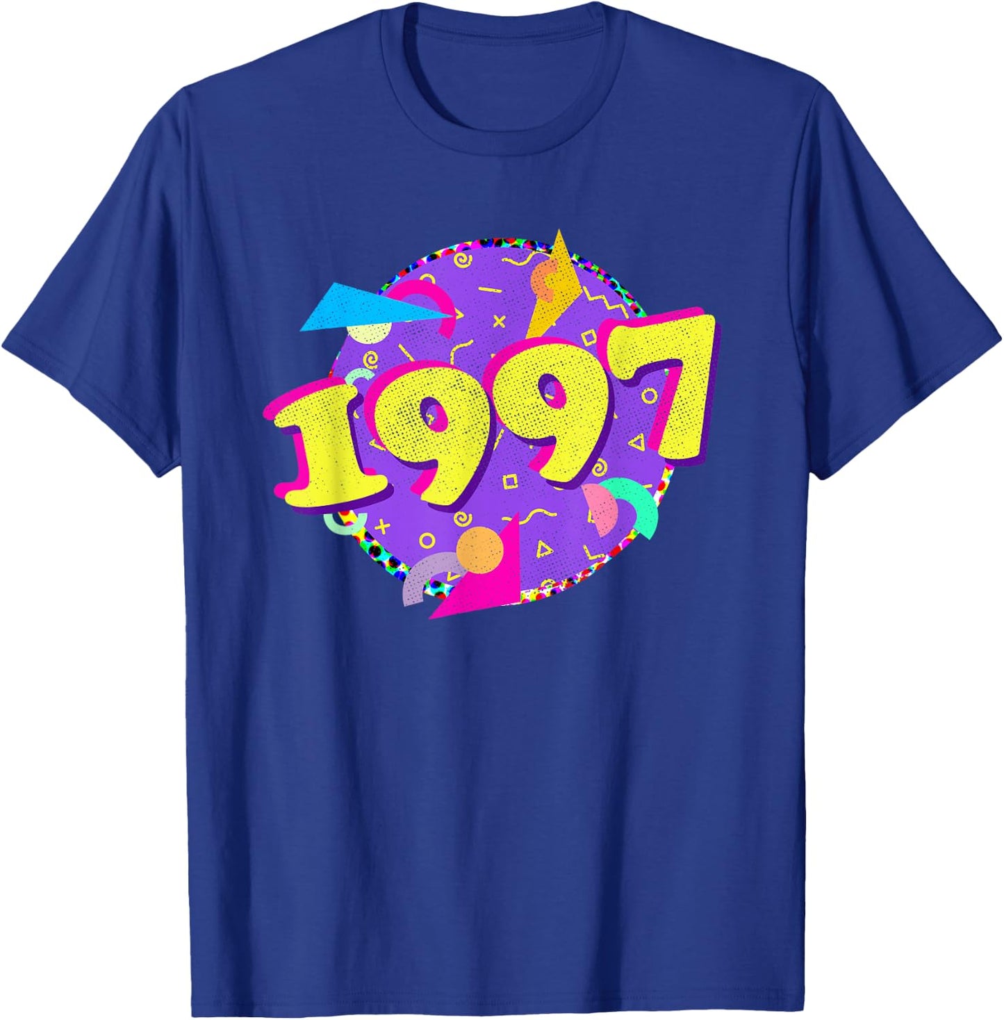 Birthday Retro 90s Style 1997 T-Shirt - T-Shirt | Royal