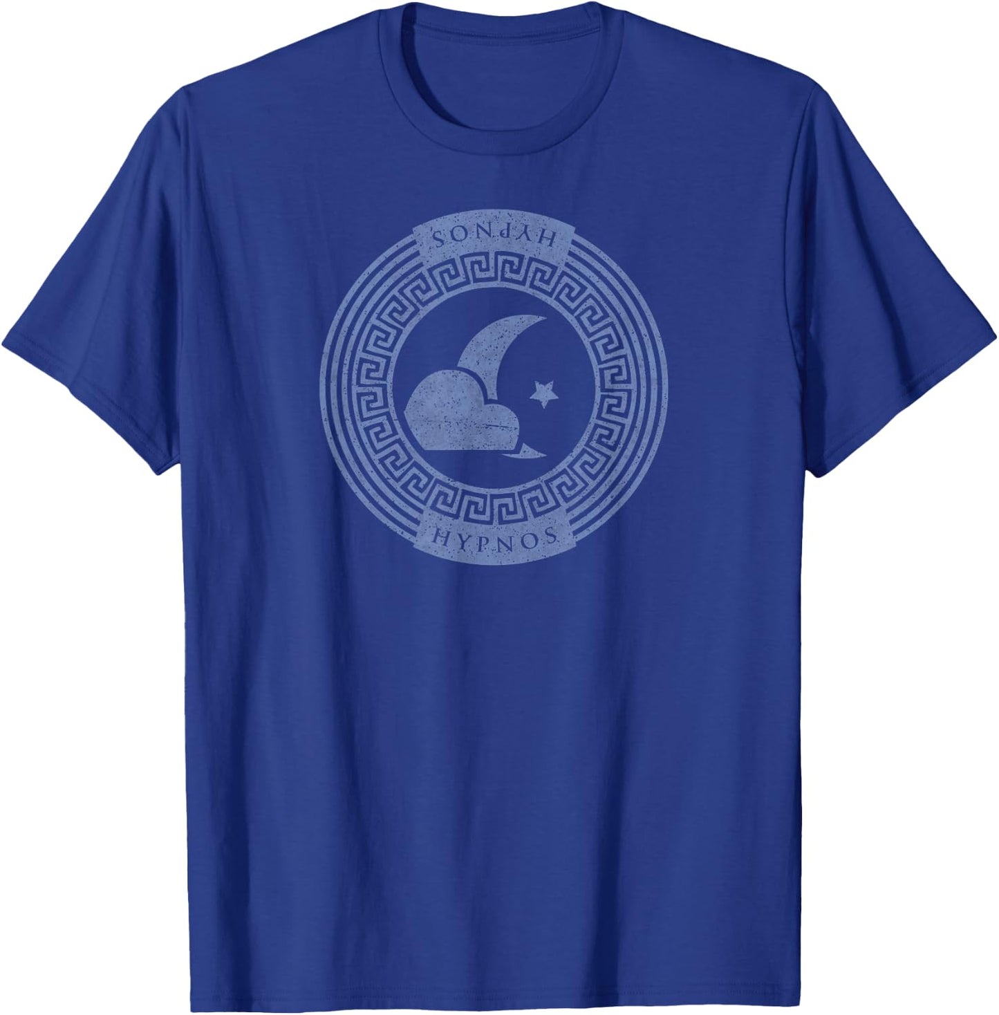 Greek God T Shirt Hypnos Dream Moon and Star T-Shirt - T-Shirt | Royal