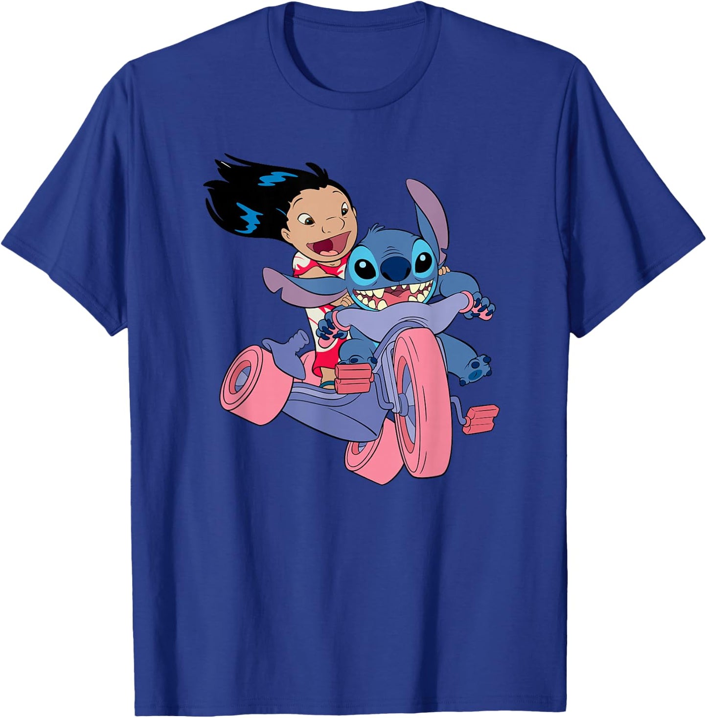 Disney Lilo & Stitch Bike Adventure T-Shirt - T-Shirt | Royal
