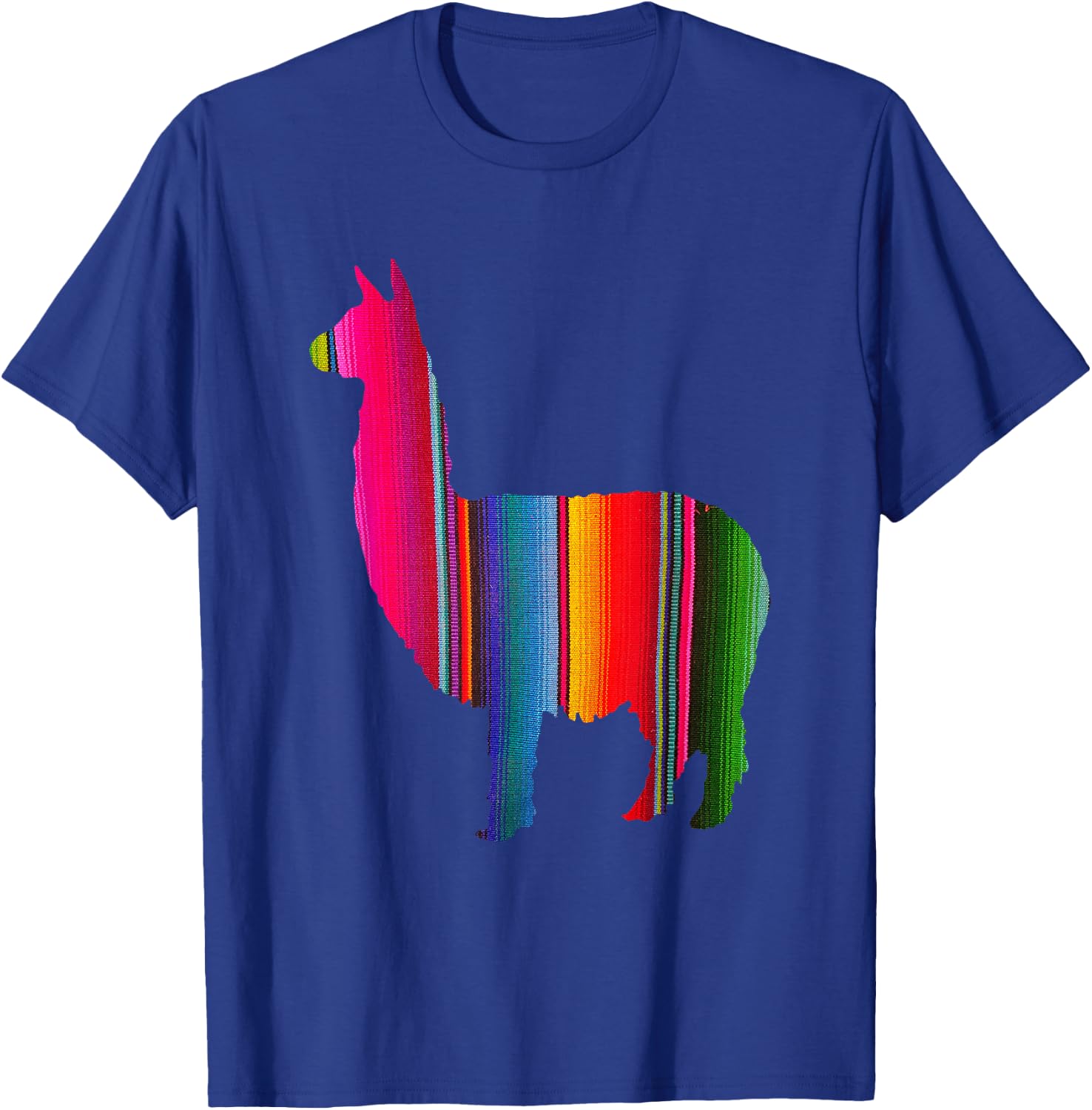 Llama Alpaca Inca Textile Aguayo T Shirt T-Shirt - T-Shirt | Royal