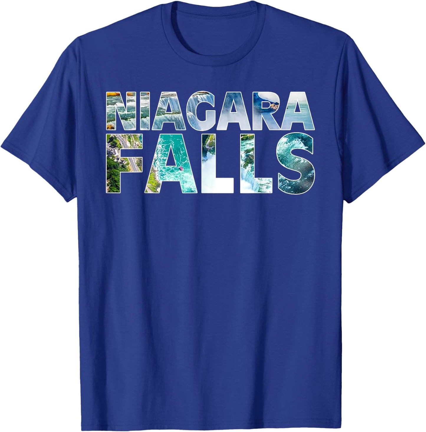 Niagara Falls Souvenir Gift Women Niagara Falls T-Shirt - T-Shirt | Royal