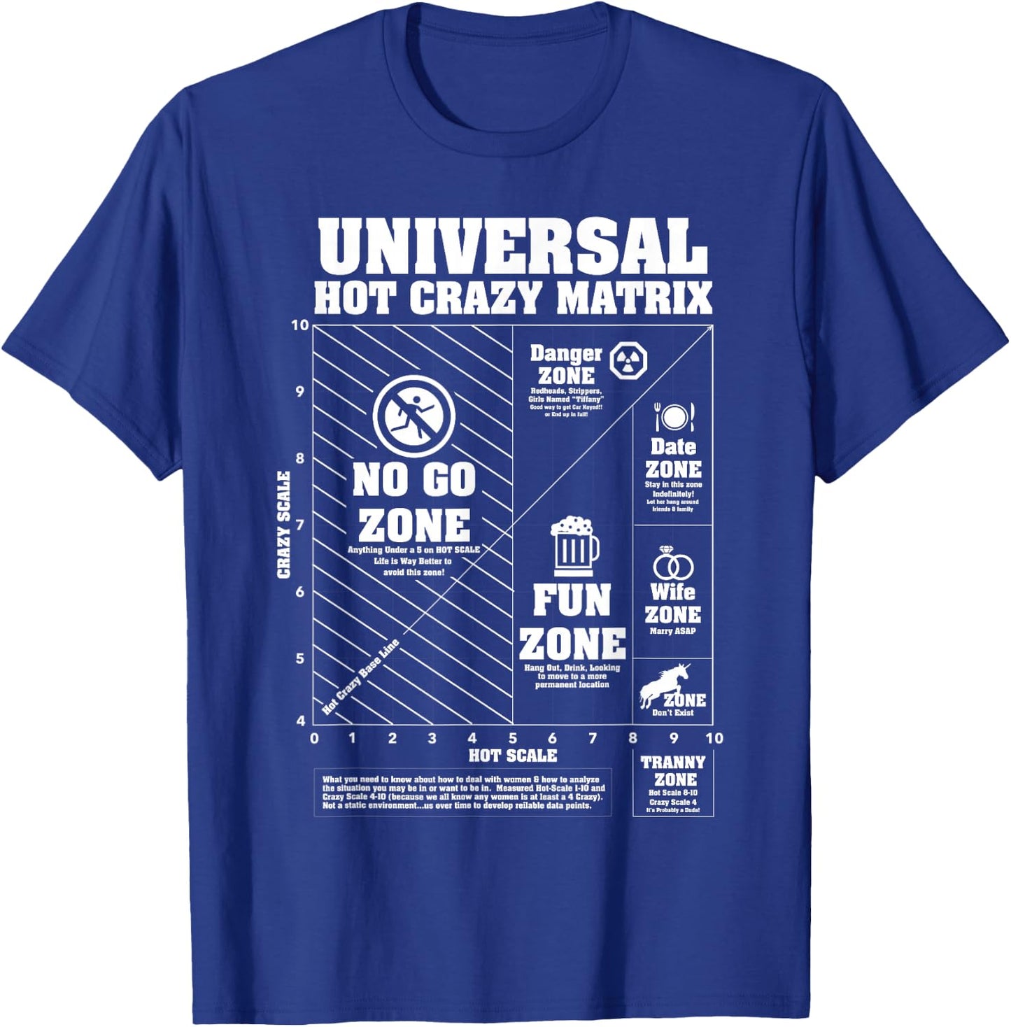 Universal Hot Crazy Matrix Shirt T-Shirt - T-Shirt | Royal