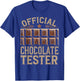 Choco Milk Official Chocolate Tester T-Shirt - T-Shirt | Royal