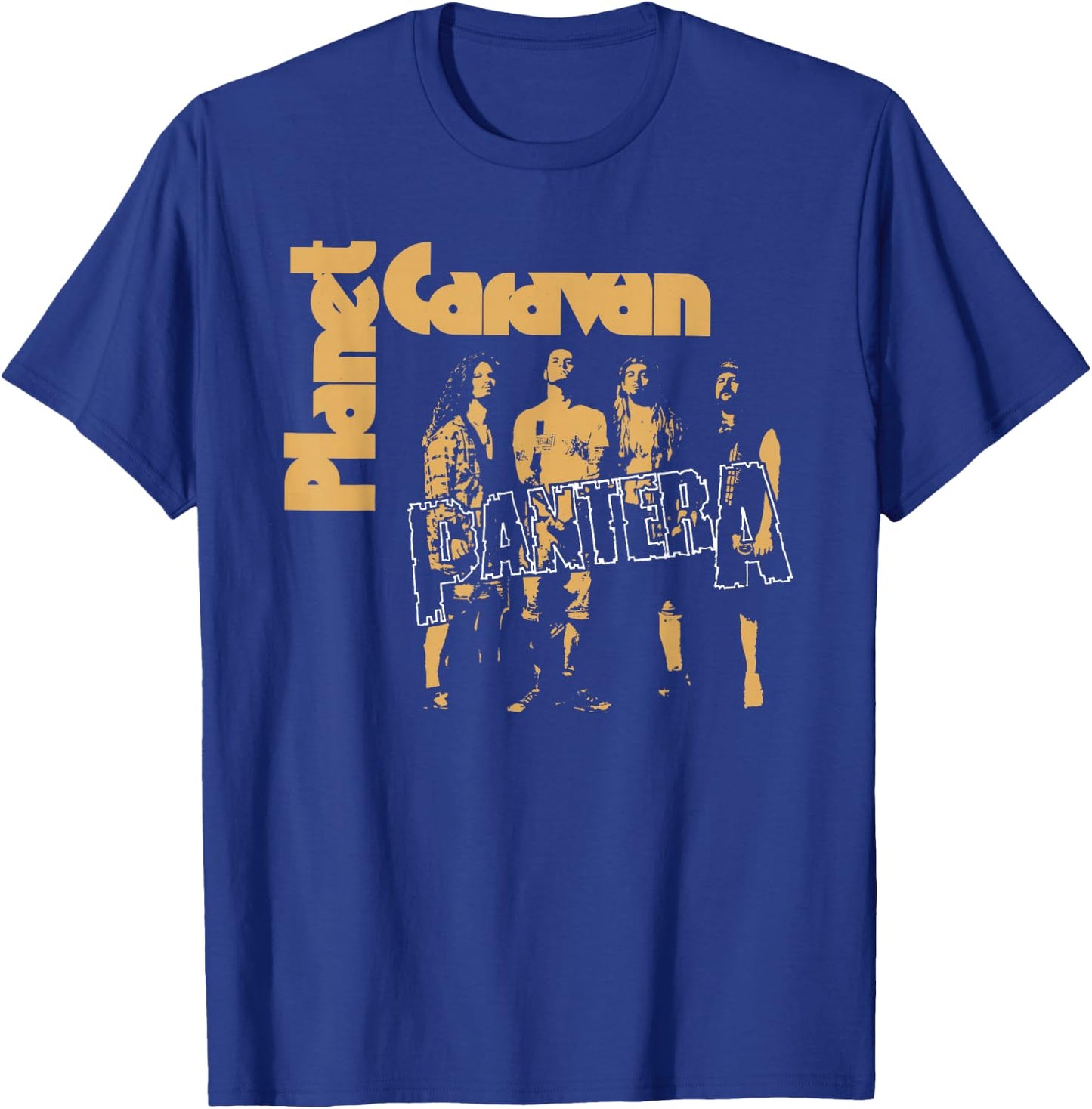 Pantera Official Planet Caravan T-Shirt - T-Shirt | Royal