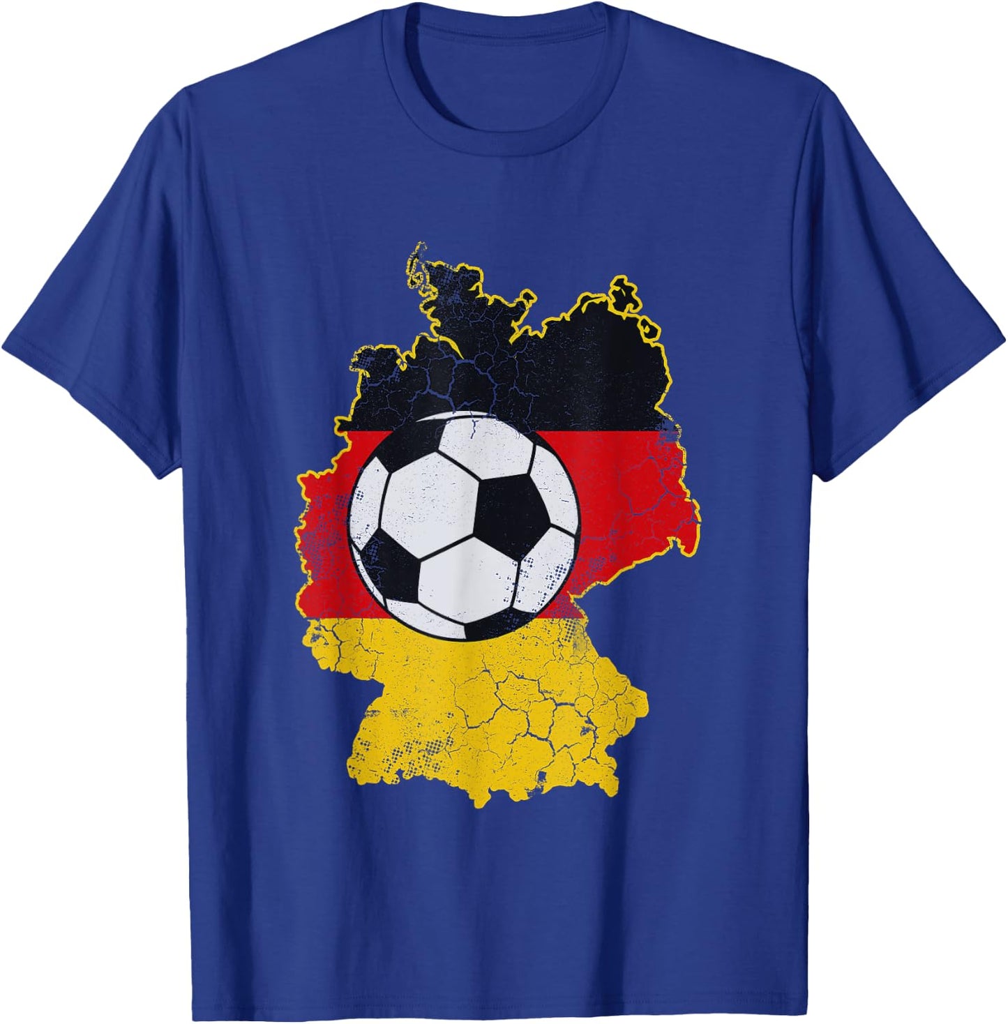 German Soccer Germany Football T-Shirt - T-Shirt | Royal