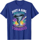 Girls Tornado T-Shirt - T-Shirt | Royal