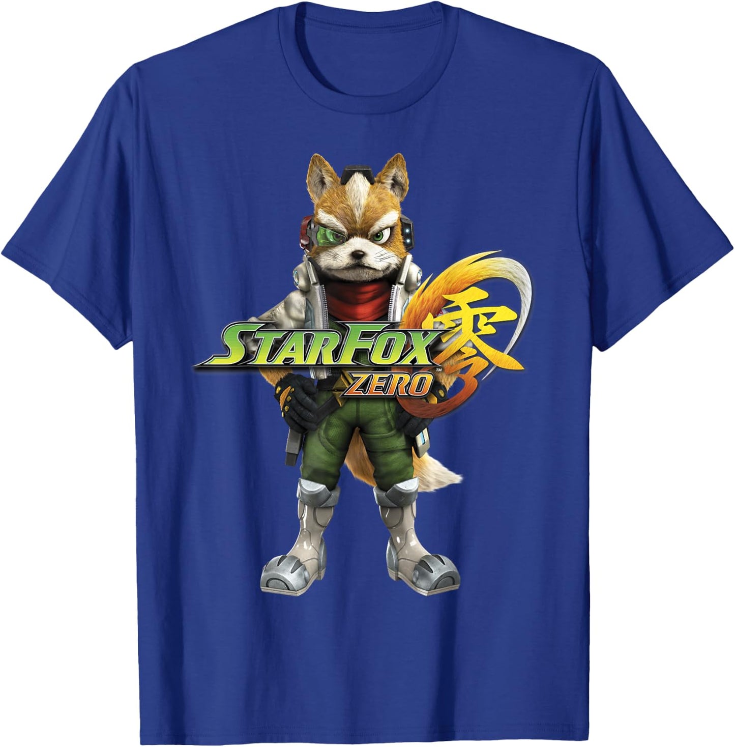 Nintendo Star Fox Zero Classic Fox Stance Graphic T-Shirt - T-Shirt | Royal