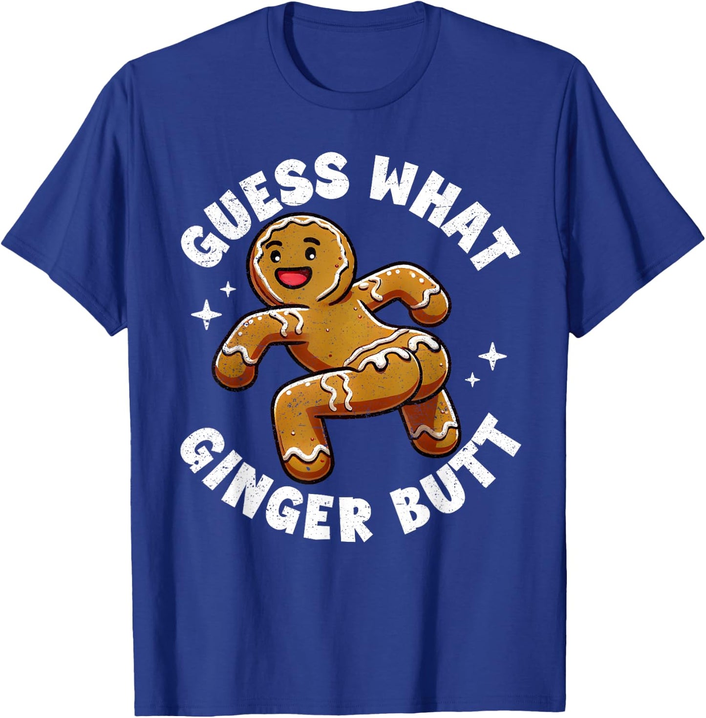 Funny gingerbread costume cookie baking holiday christmas T-Shirt - T-Shirt | Royal