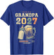 Grandpa to Be 2027 Loading Baby Reveal Surprise T-Shirt - T-Shirt | Royal