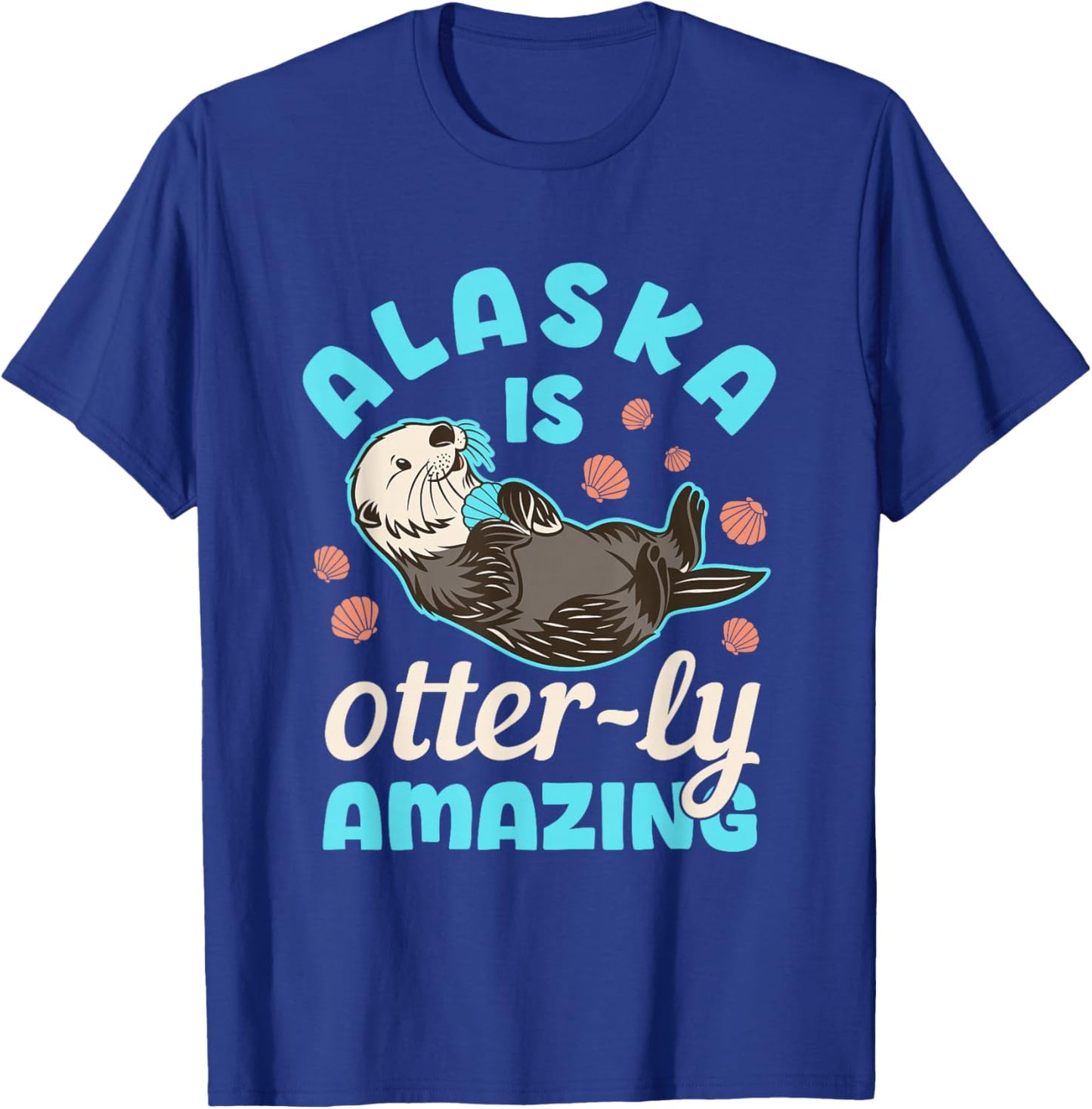 Alaska Sea Otter Vacation Souvenir T-Shirt - T-Shirt | Royal