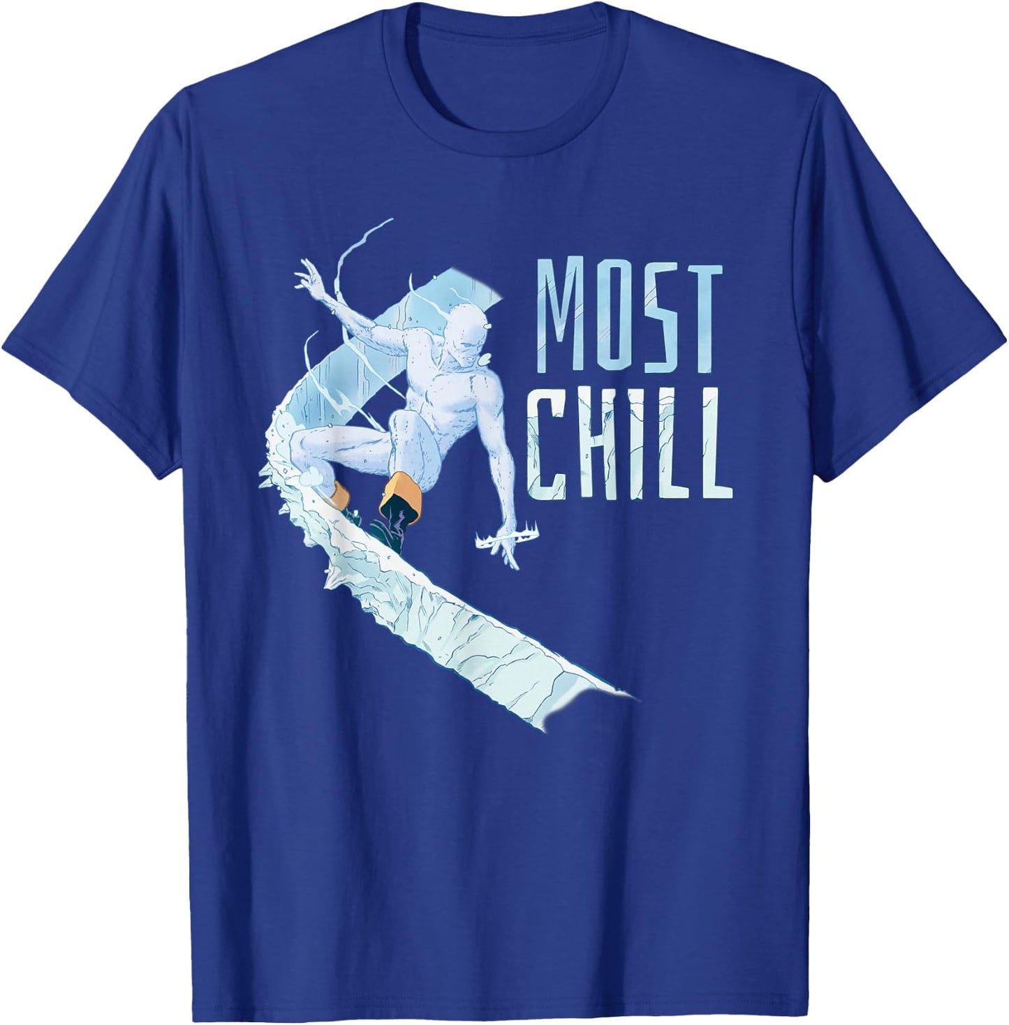 Marvel X-Men Iceman Most Chill T-Shirt - T-Shirt | Royal