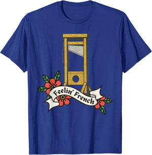 Feeling French Vintage Guillotine T-Shirt - T-Shirt | Royal