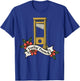 Feeling French Vintage Guillotine T-Shirt - T-Shirt | Royal