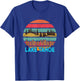Lake Tahoe Incline Village Retro Sunset T-Shirt - T-Shirt | Royal