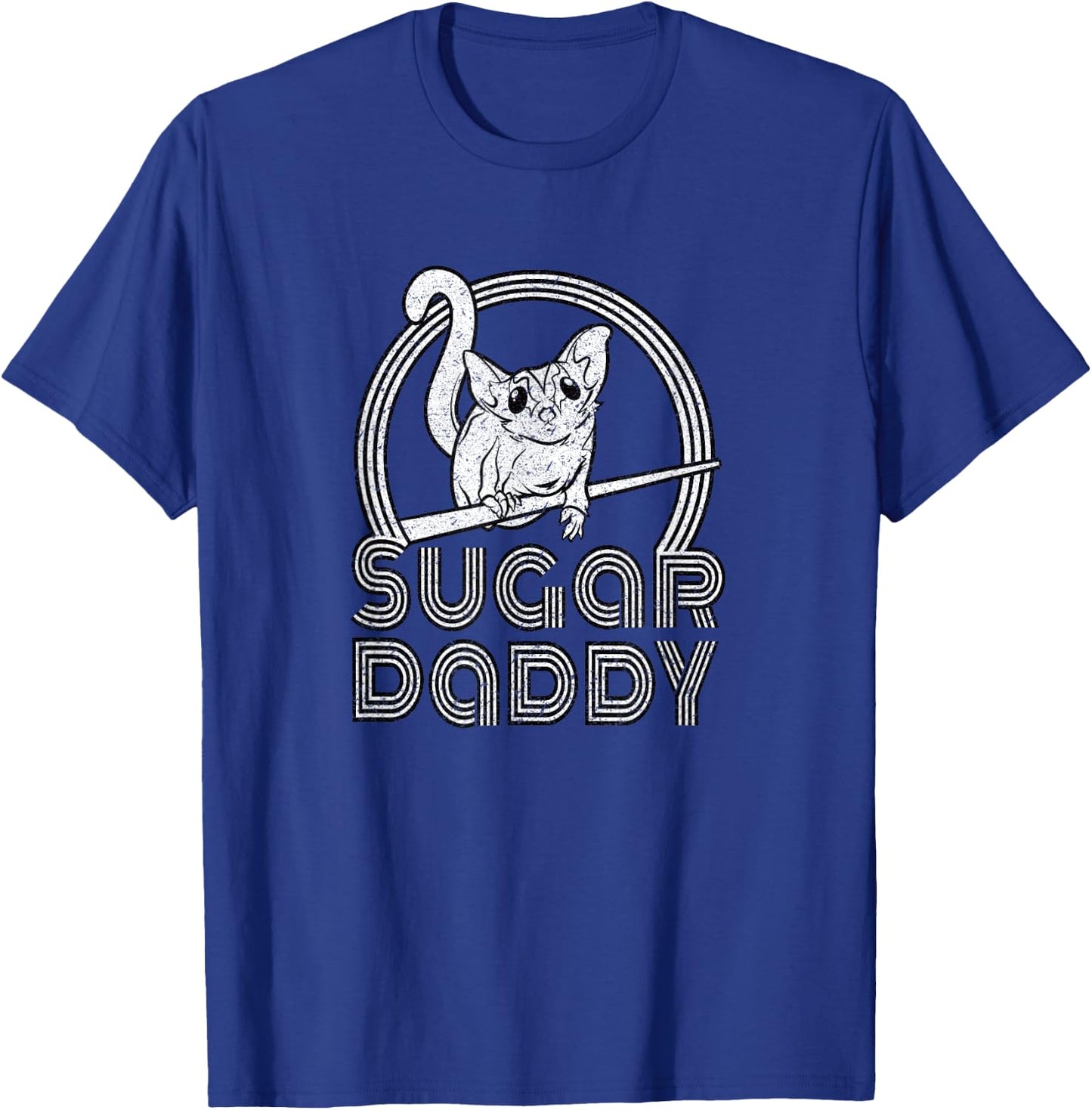 Sugar Daddy Funny Sugar Glider for Sugar Glider Dads T-Shirt - T-Shirt | Royal