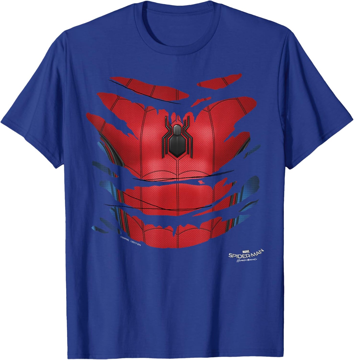 Marvel Spider-Man Homecoming Halloween Spidey Costume T-Shirt - T-Shirt | Royal