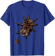 Giant Tarantula Spider Crawling Up, Prank T-Shirt - T-Shirt | Royal
