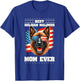 Belgian Malinois Mom American USA Flag Belgian Shepherd T-Shirt - T-Shirt | Royal
