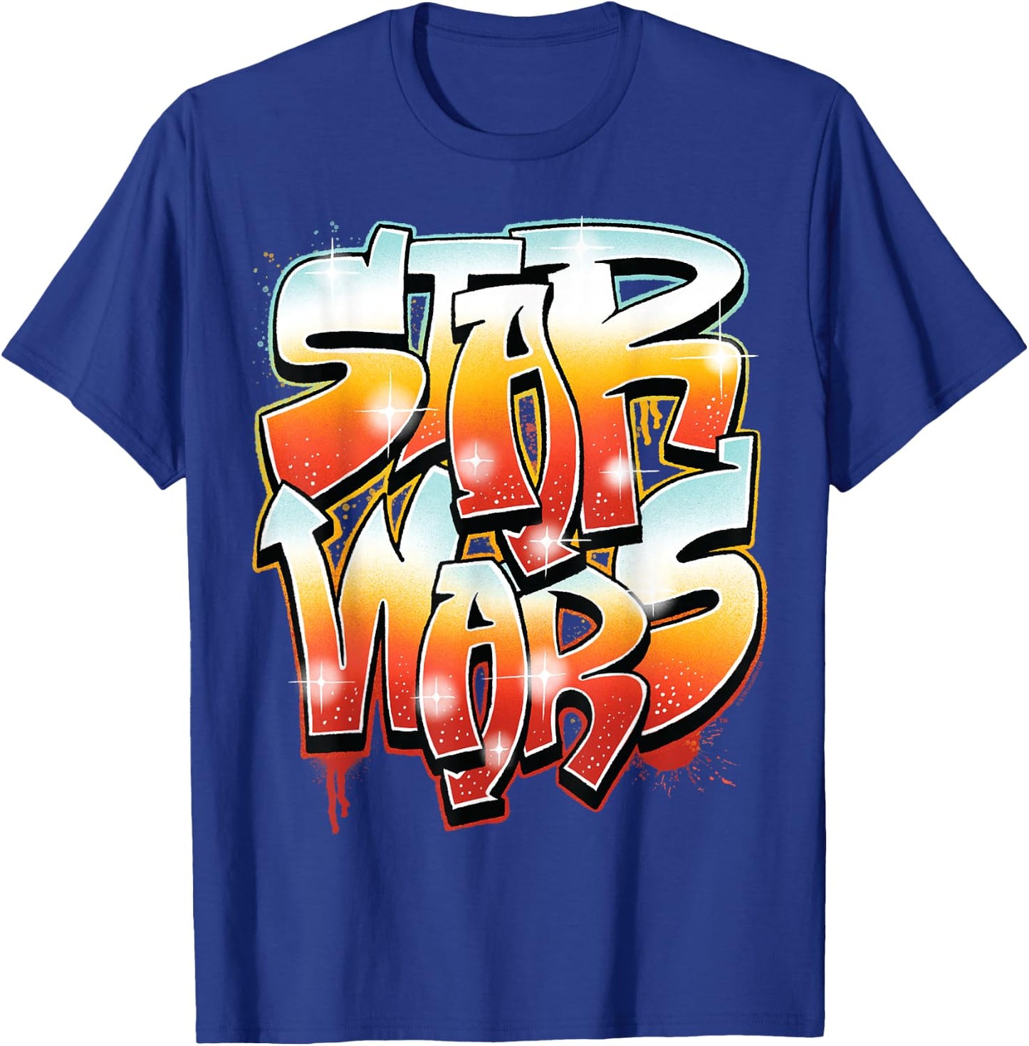 Star Wars - Graffiti T-Shirt - T-Shirt | Royal